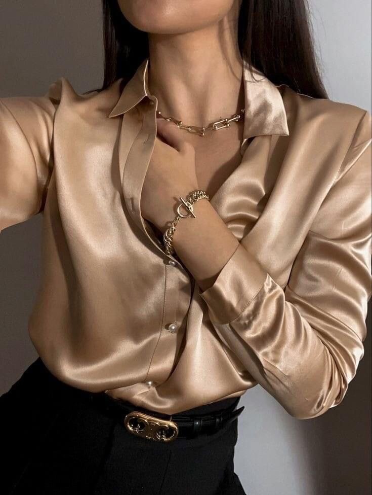 Chemise satin