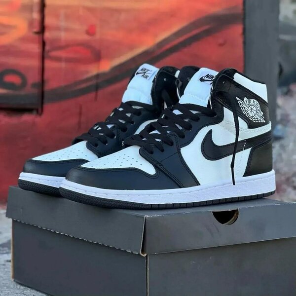Sneakers mode noir et blanc