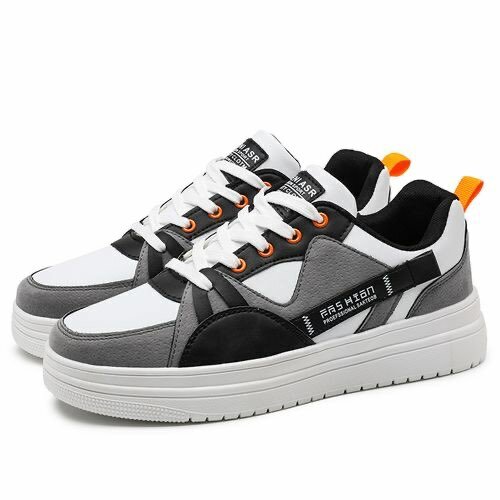 Fashion Casual Classic Board Sneakers - Grey