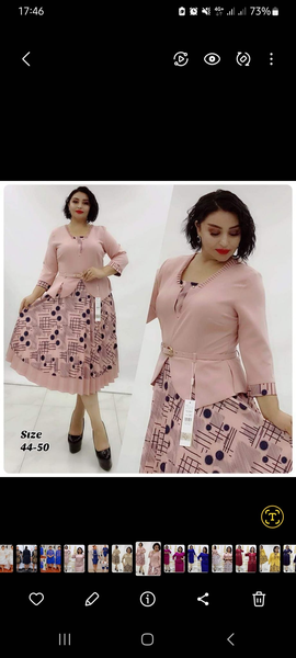 Robe rose
