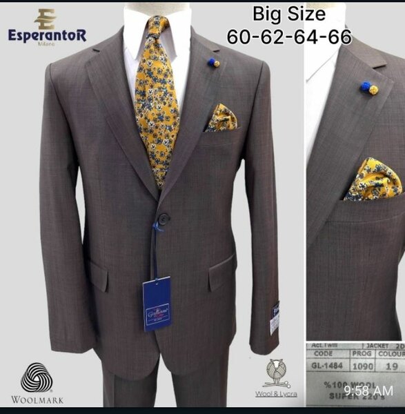 Brown coffee suit