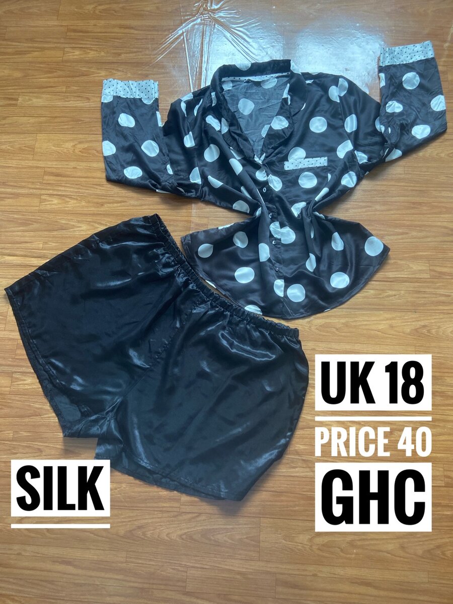 Silk nightwear