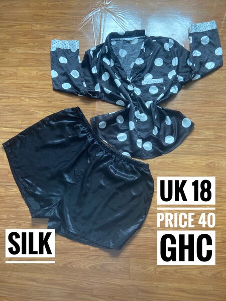 Silk nightwear