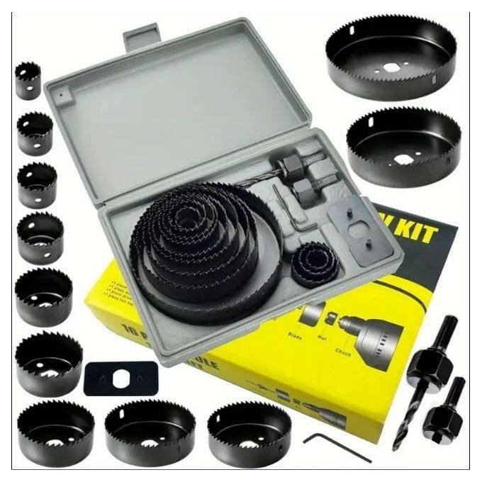Kit de Scie Cloche 16 pièces