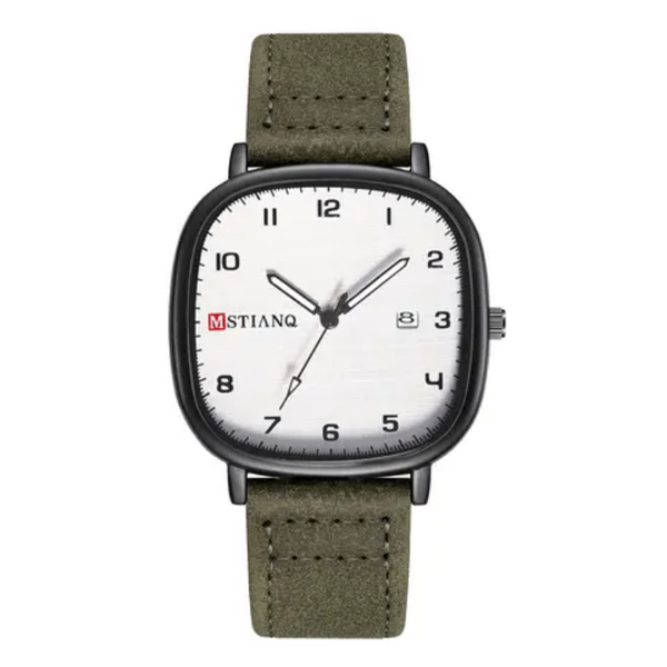 Montre élégante MSTIANQ en cuir