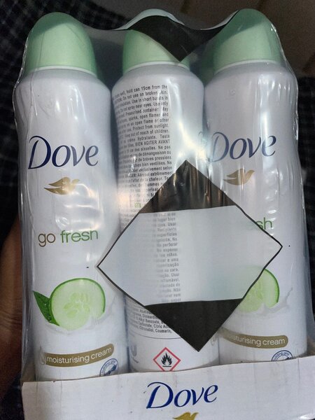 Deodorant spray