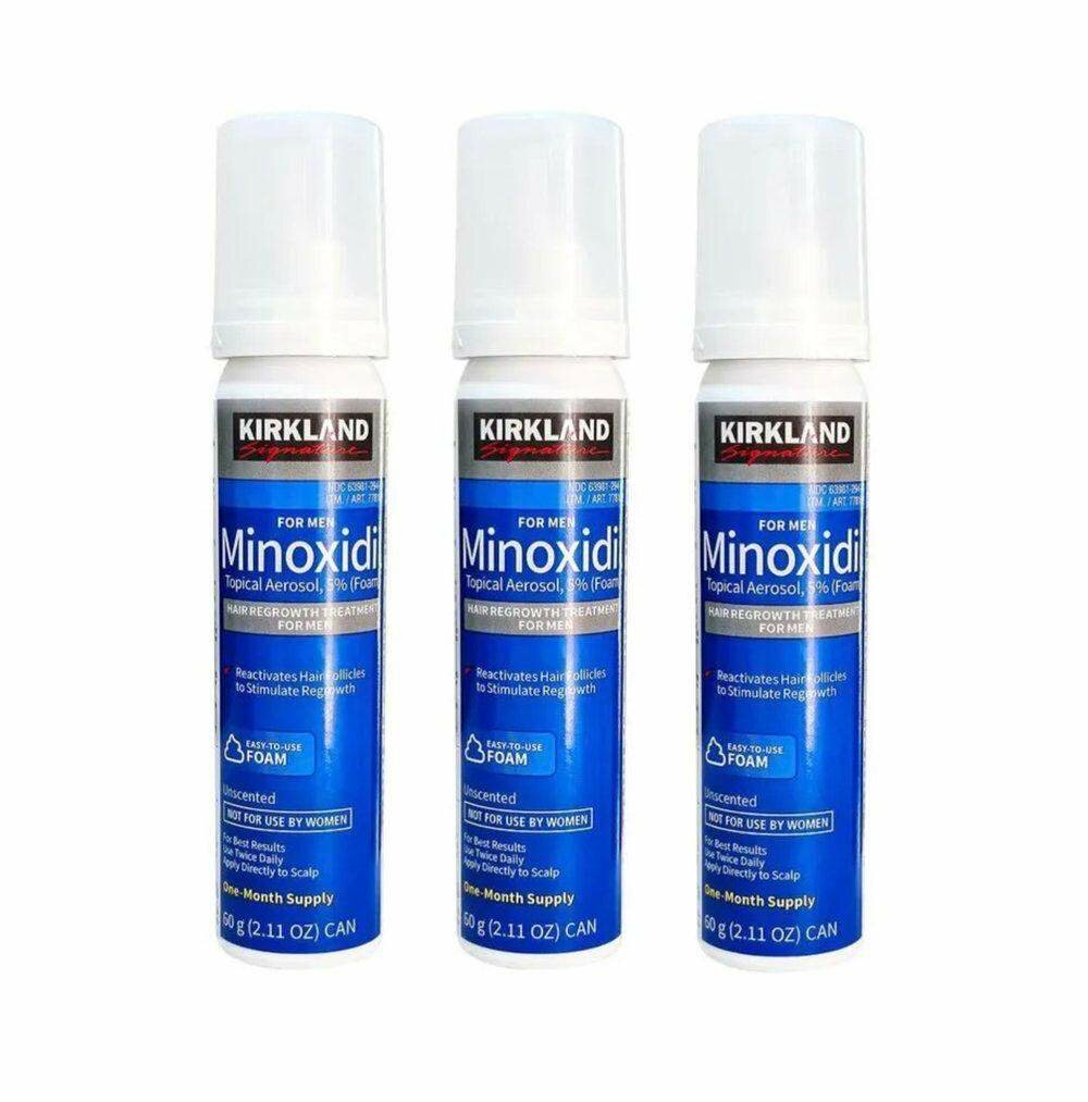 KIRKLAND FOAM 5% MINOXIDIL