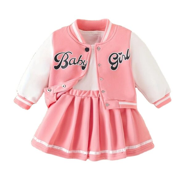 Robe bébé fille rose chic