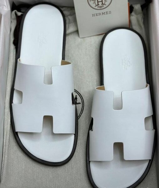 Sandales blanches de luxe