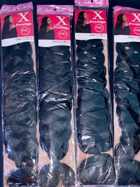 Tresses synthétiques lisses