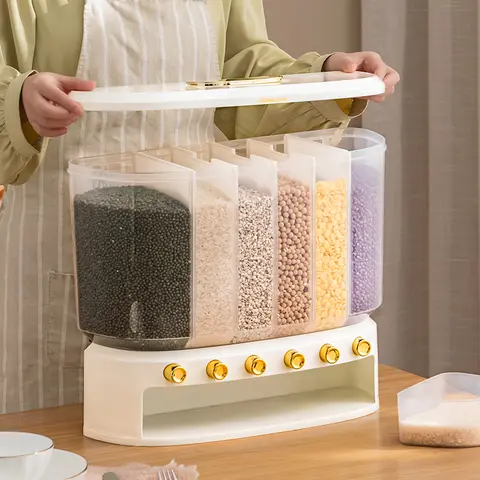 Dry foods storage/despenser