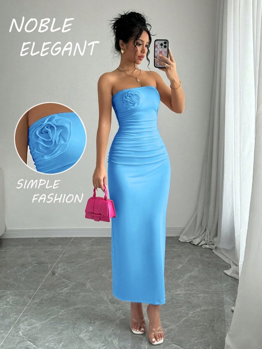 Long floral dress