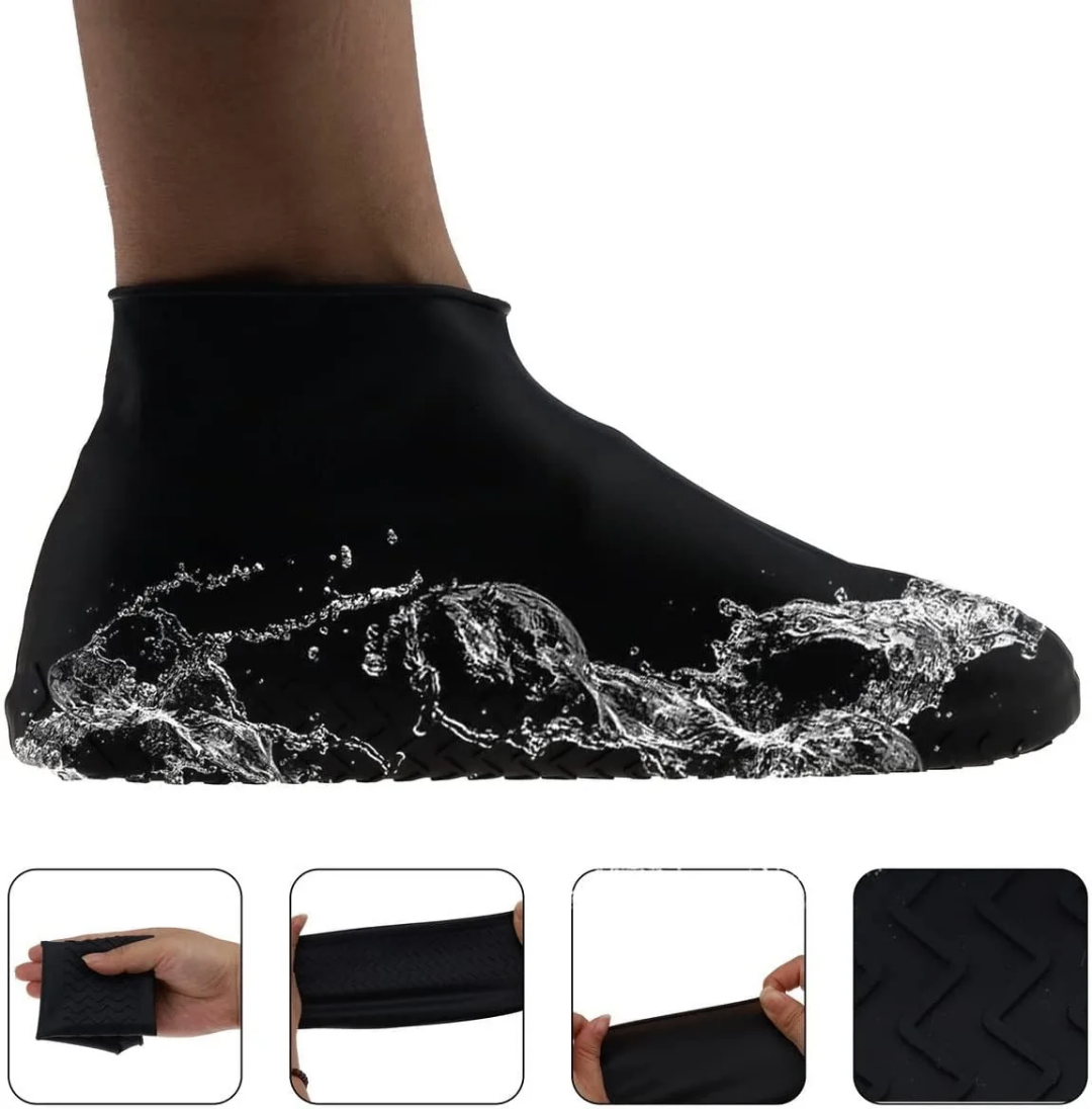 Couvre-chaussures étanches unisexes