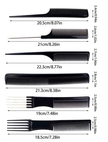 Set de Peignes Professionnels
