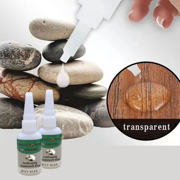 Colle transparente pour paysage