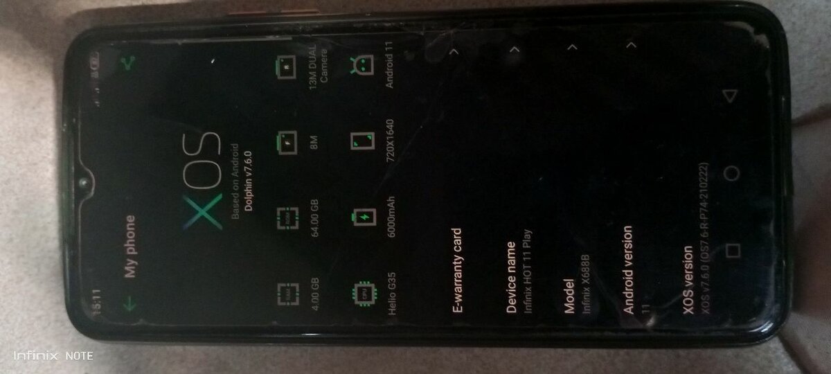 Infinix Hot 11 play