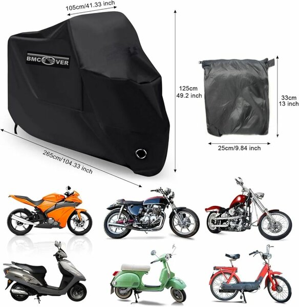 Housse couverture moto M