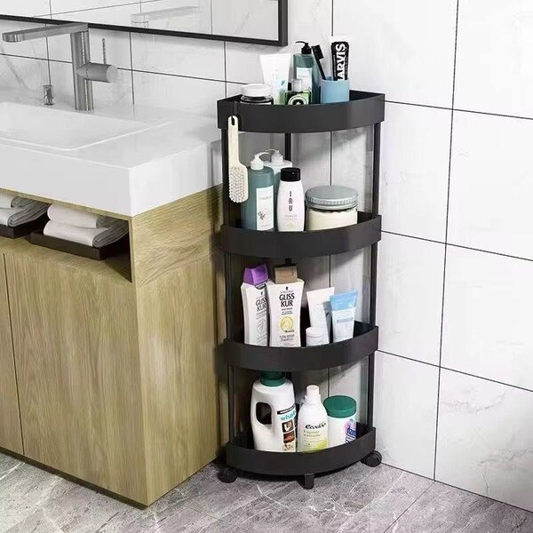 Étagère de Rangement à Roulettes