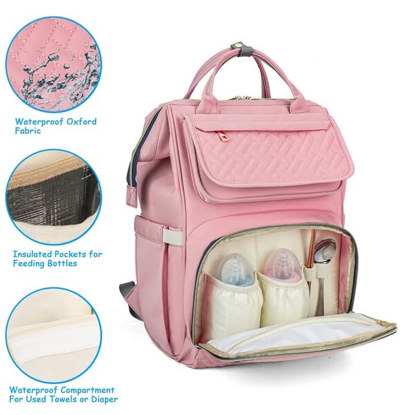 Diapers back pack