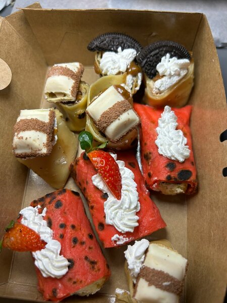 Sushi crêpe