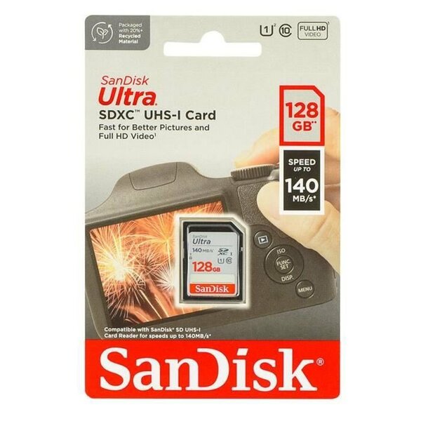 Carte mémoire SD SanDisk 128GB