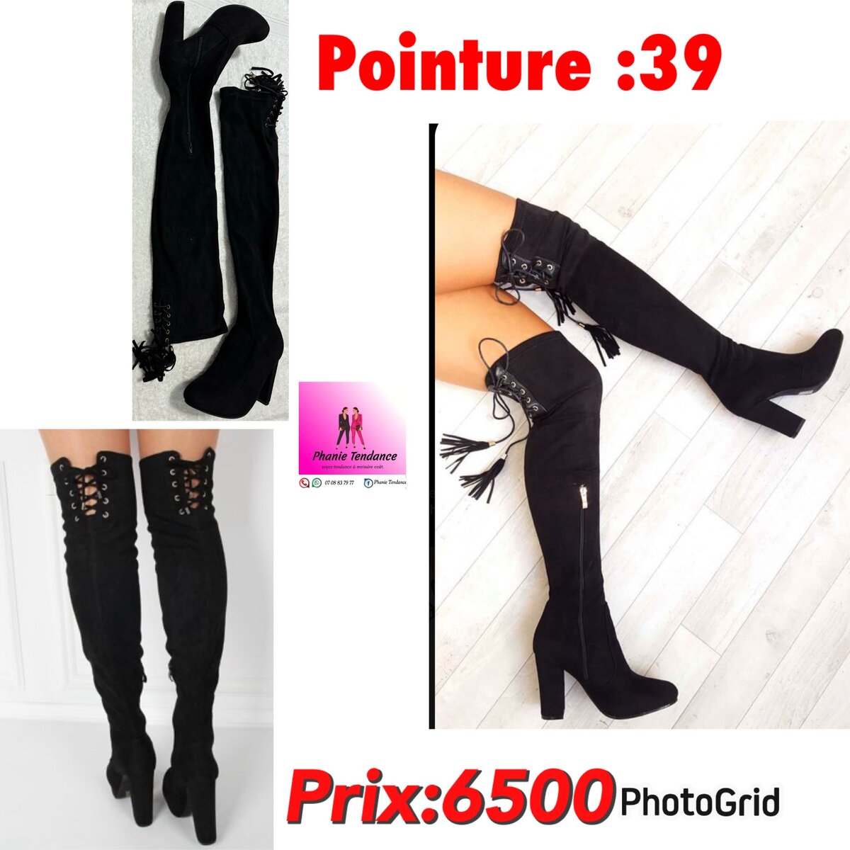 Bottes et cuissardes