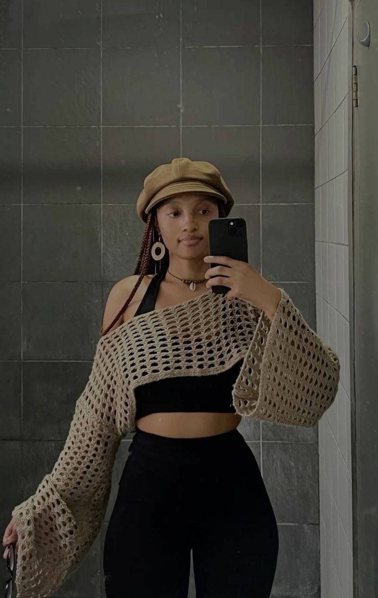 Crochet shrug