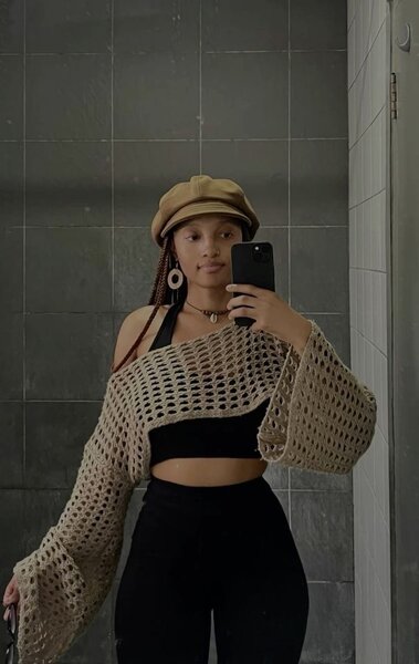 Crochet shrug