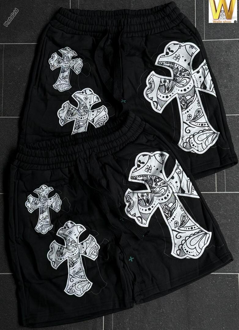 Shorts imprimés croix