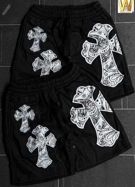 Shorts imprimés croix