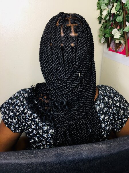 Knotless twist