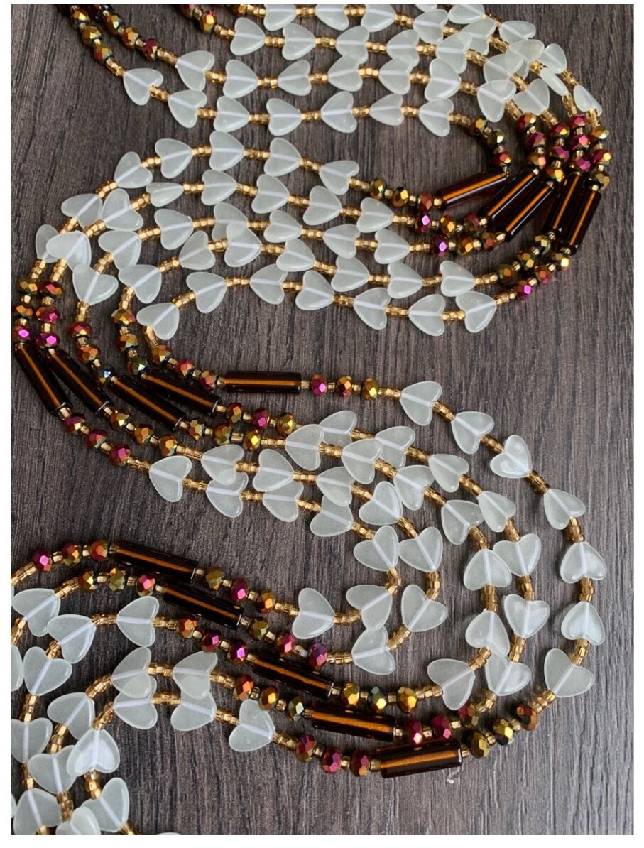 Glow waist beads