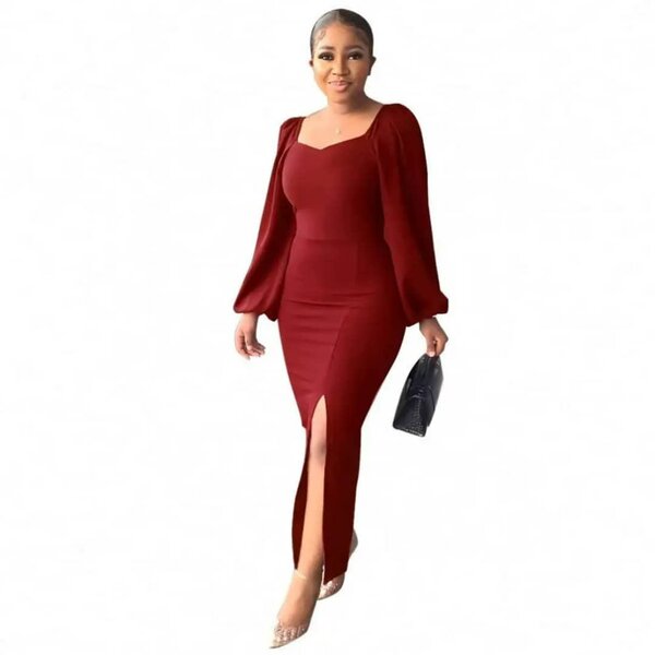 Slit dress