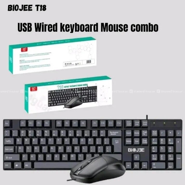 Kit clavier et souris filaire