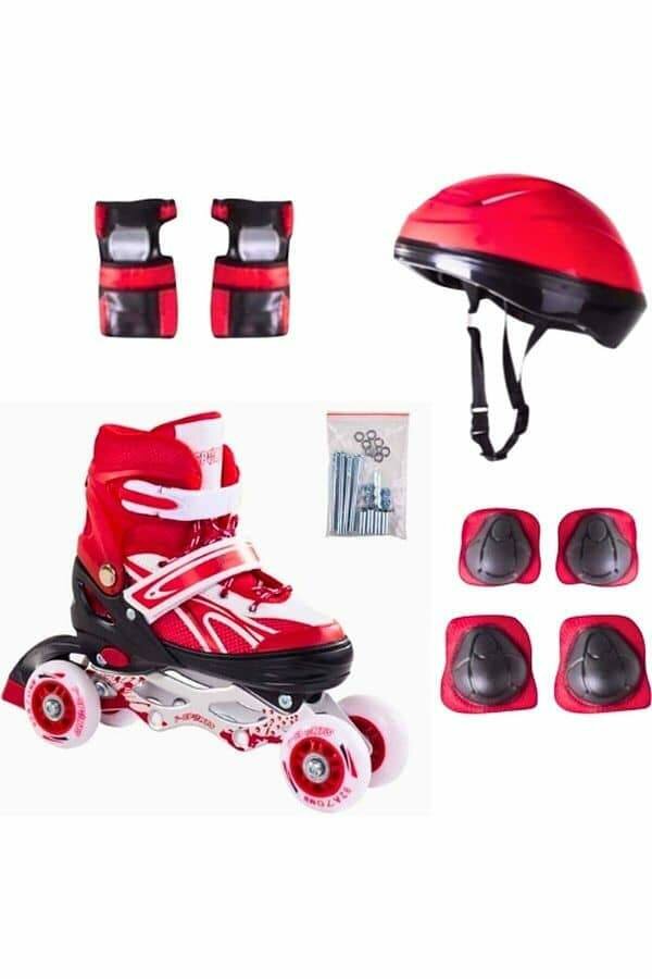 Ensemble de Patinage Enfant avec Casque