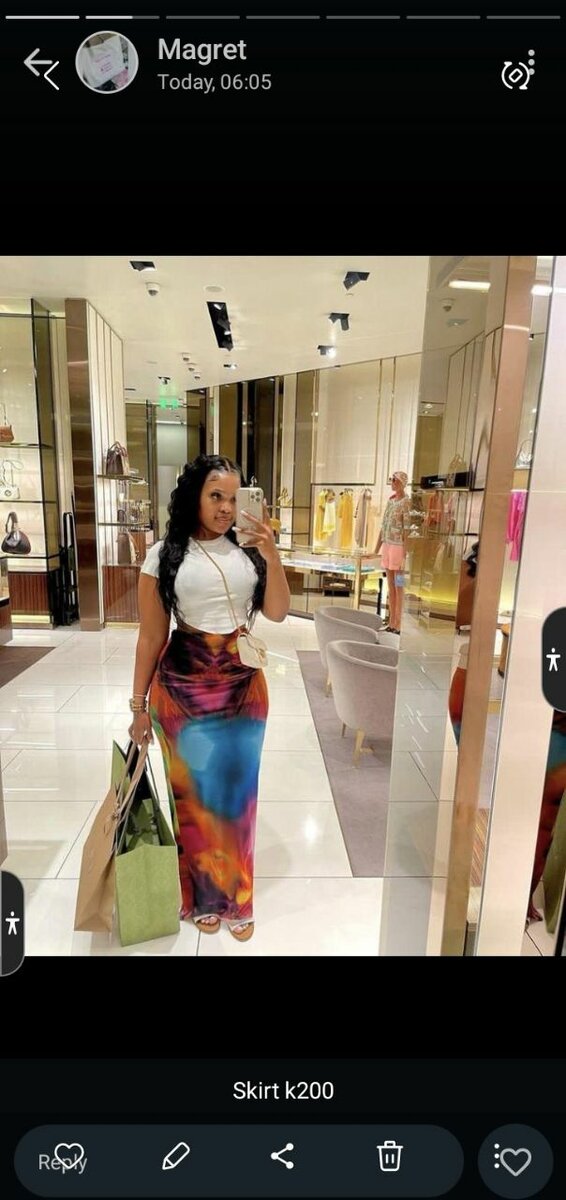 Dress and top