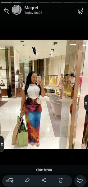 Dress and top