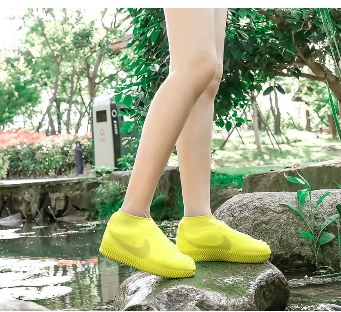 Chaussures imperméables lumineuses