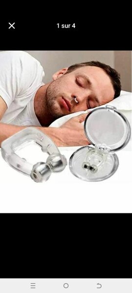 Clip Anti-Ronflement Silicone