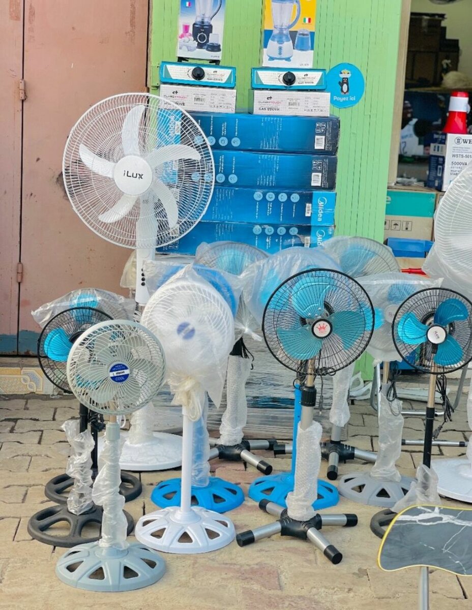 Ventilateur sur pied réglable