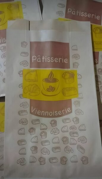 Emballage burger, panini..