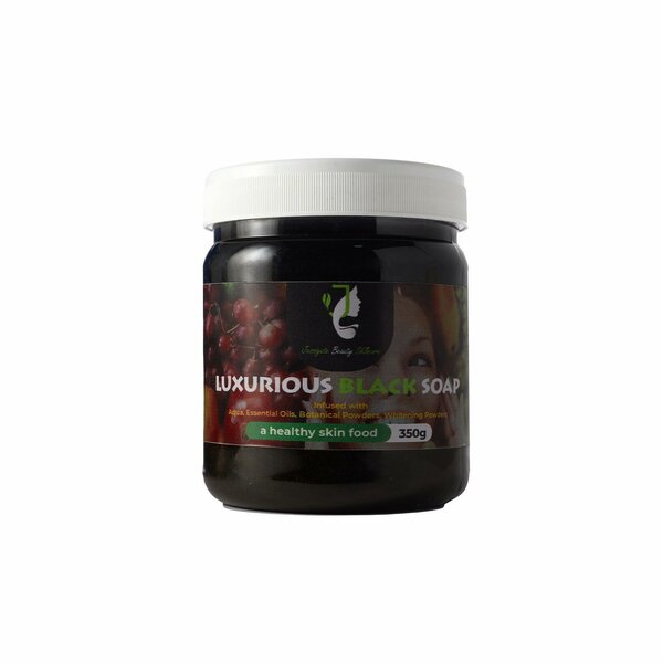 Luxurious black soap