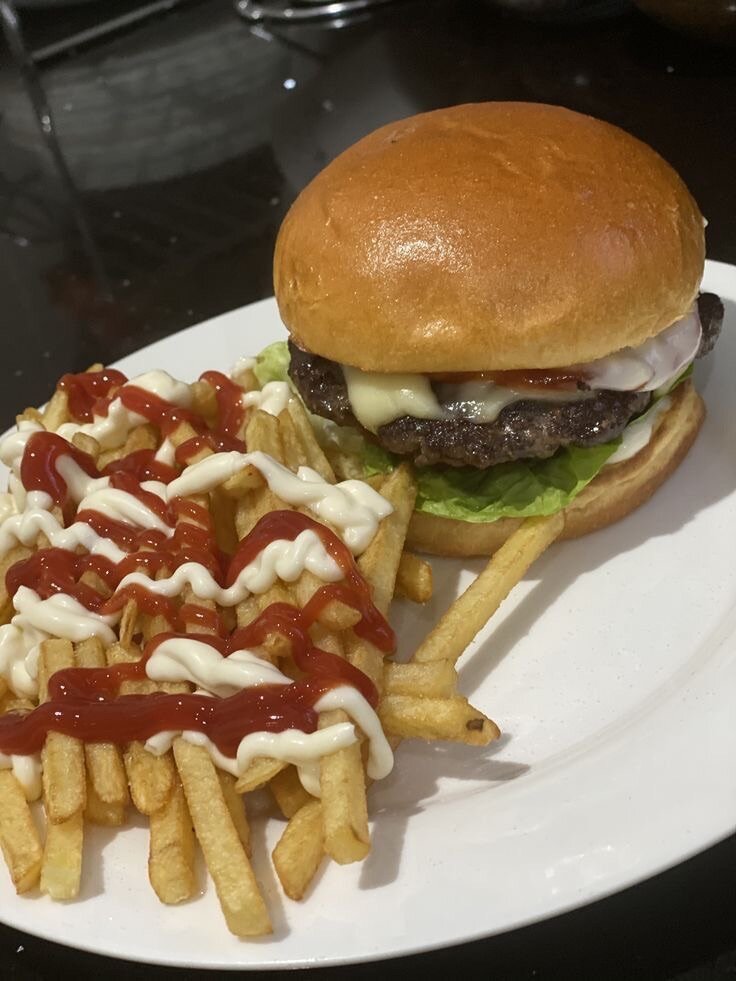 Burger frites