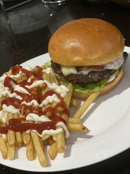 Burger frites