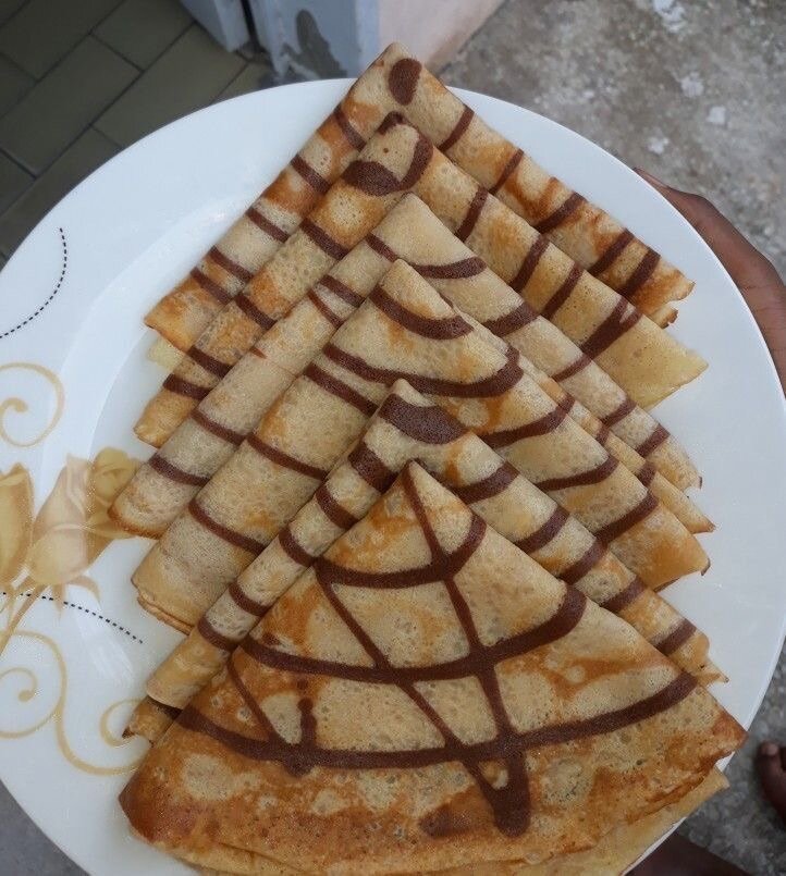 Crêpes marbrées gourmandes