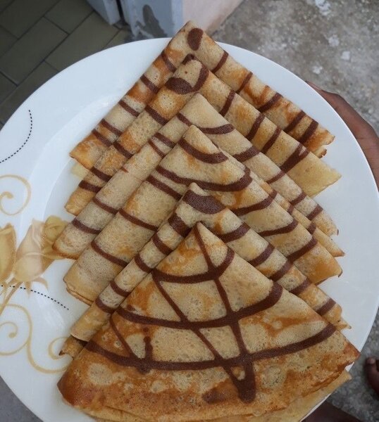 Crêpes marbrées gourmandes