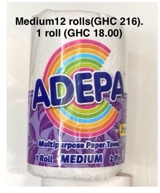 Medium size towel