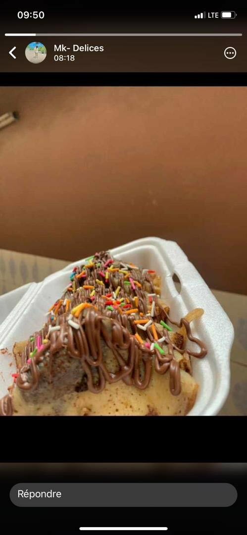 Crêpe au nutella