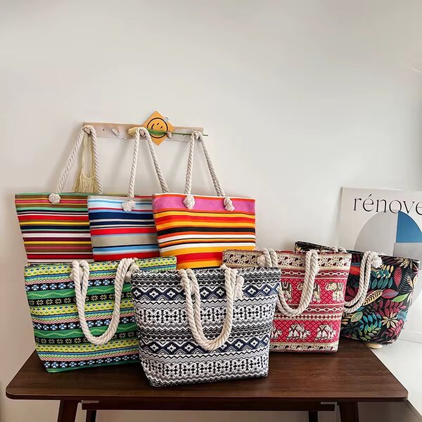 Sacs cabas imprimés tendance