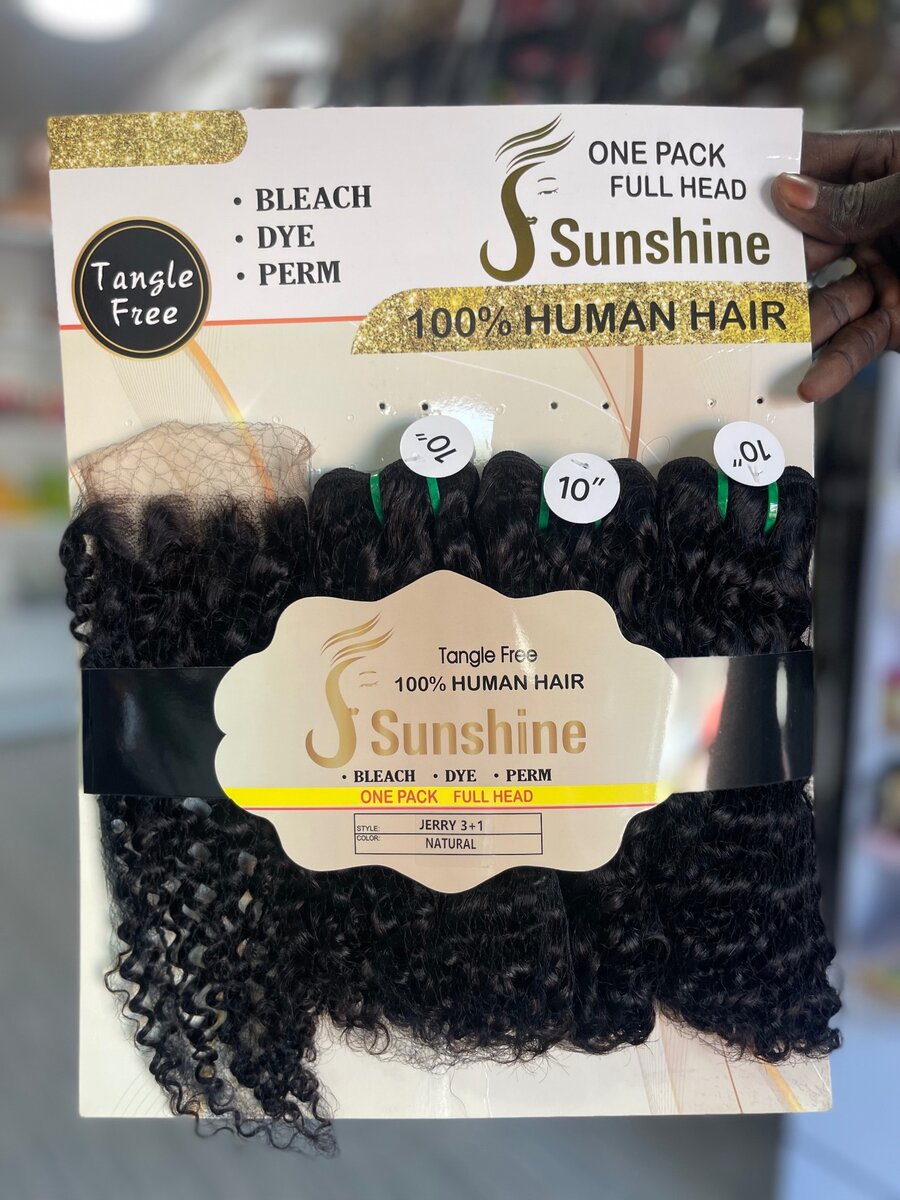 Sunshine Jerry Curls